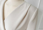 Belted Split Hem Midi Dress