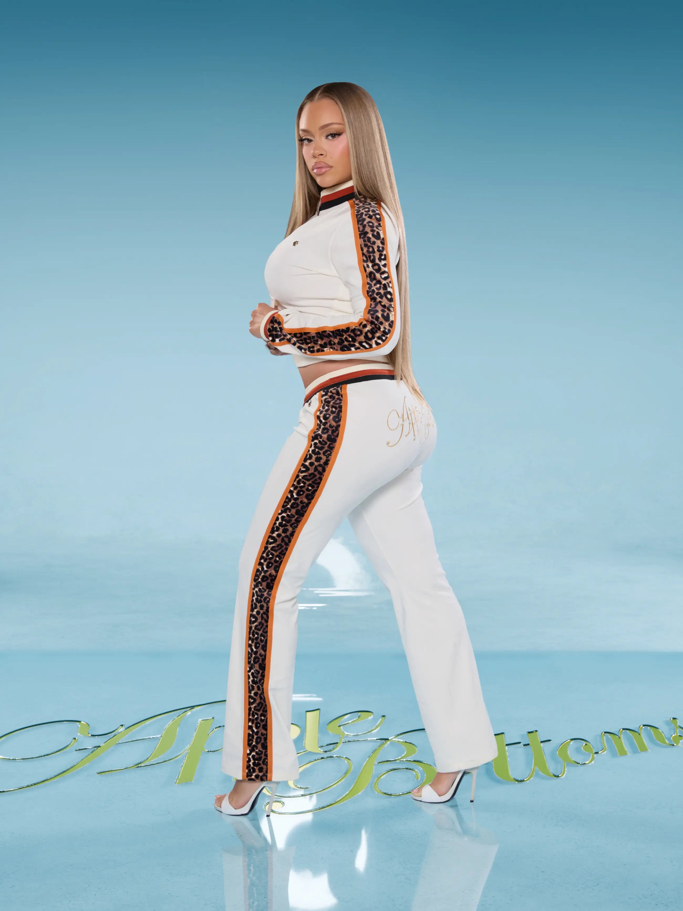 Velour Pant — Ivory