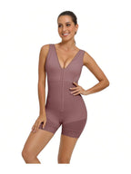 Colombian Full Body Shaper with Zipper – Tummy Control & Butt Lift