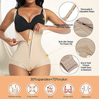Shapewear for Women Seamless Firm Triple Control Girdle Plus Size Thigh Slimmer Tummy Control Body Shaper