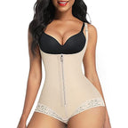 Shapewear for Women Seamless Firm Triple Control Girdle Plus Size Thigh Slimmer Tummy Control Body Shaper