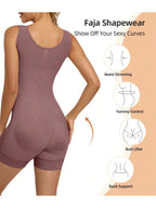 Colombian Full Body Shaper with Zipper – Tummy Control & Butt Lift