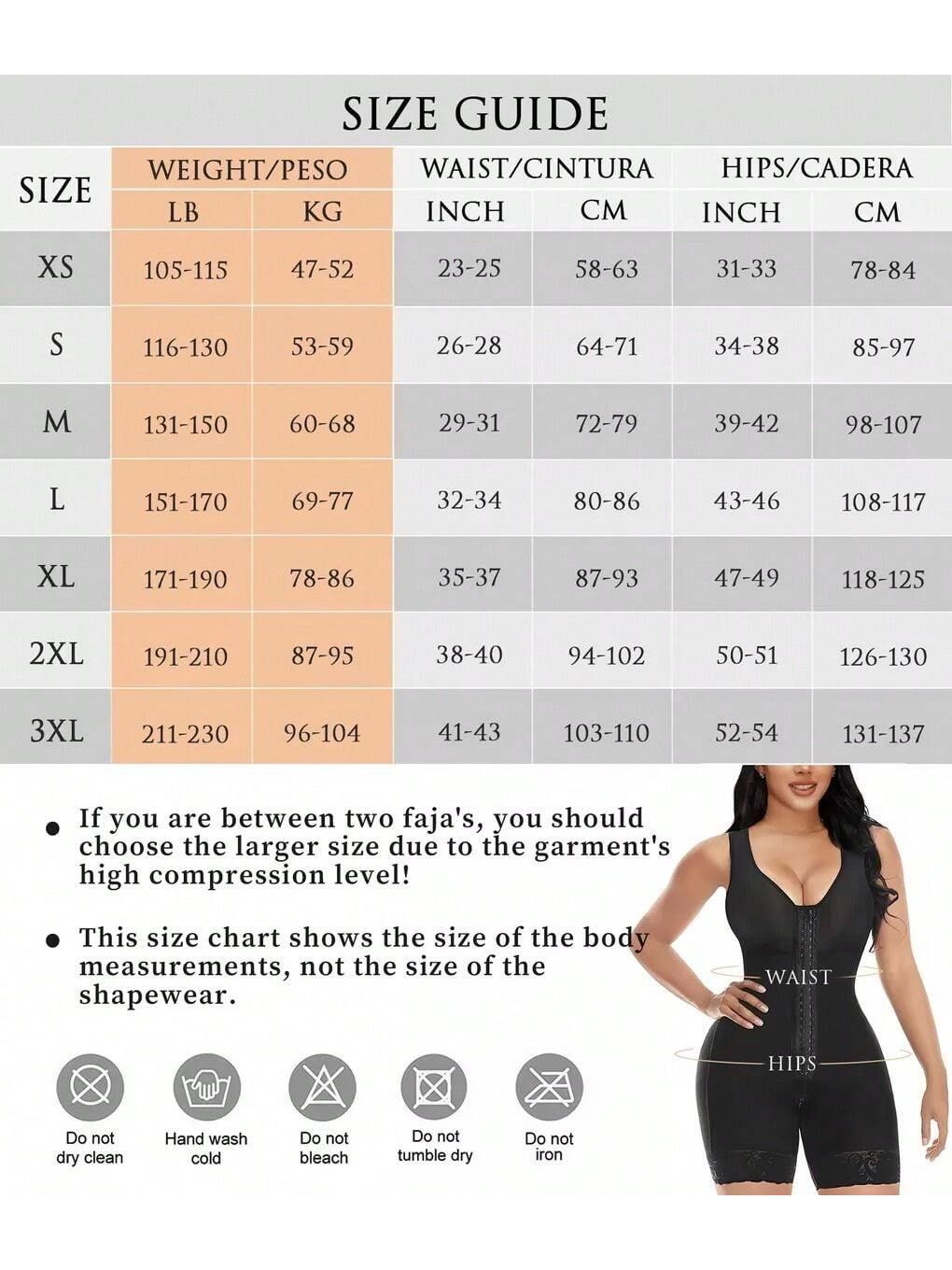 Colombian Full Body Shaper with Zipper – Tummy Control & Butt Lift