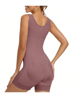 Colombian Full Body Shaper with Zipper – Tummy Control & Butt Lift