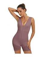 Colombian Full Body Shaper with Zipper – Tummy Control & Butt Lift