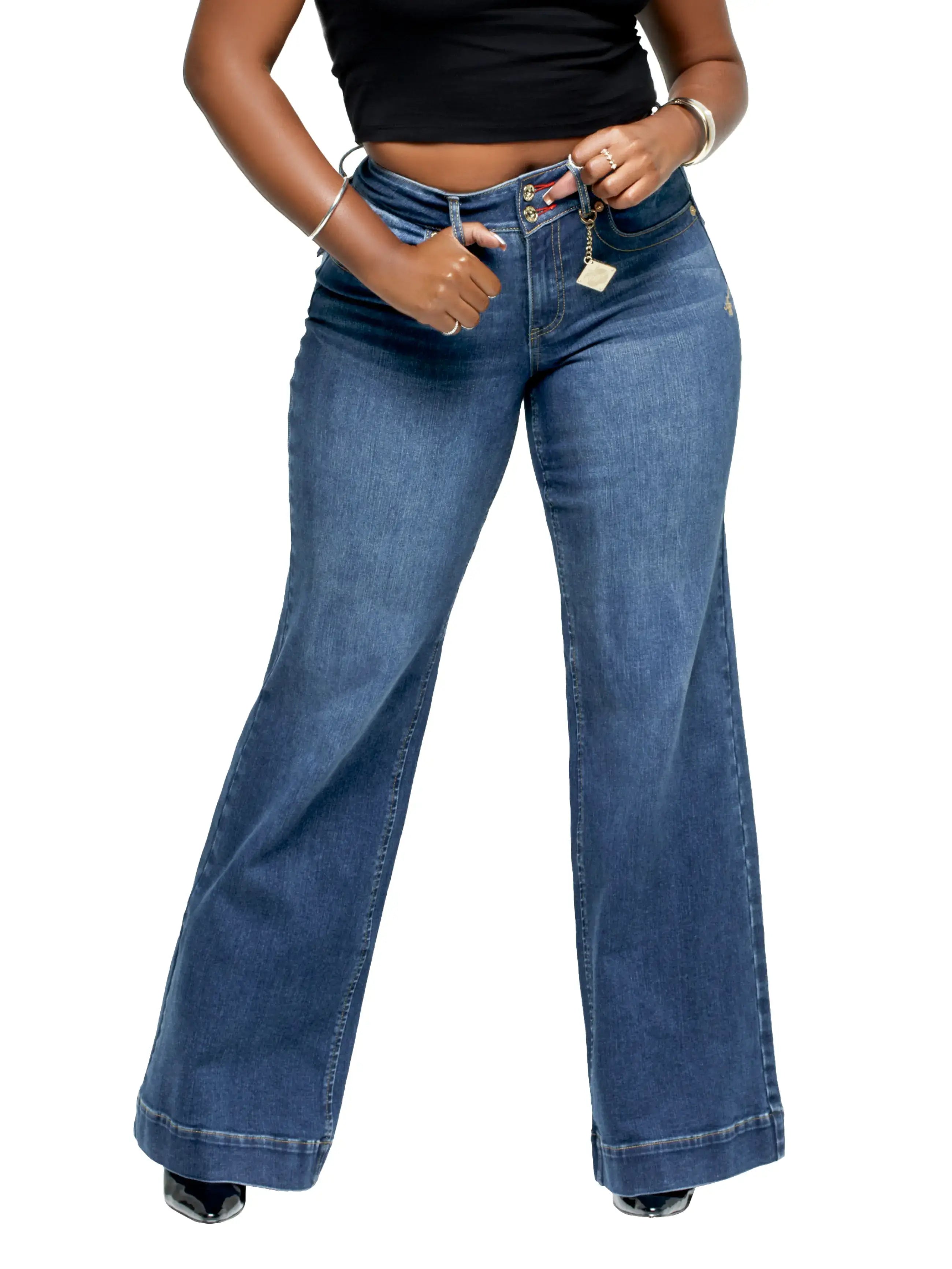Wide Leg Jean — Savage Wash
