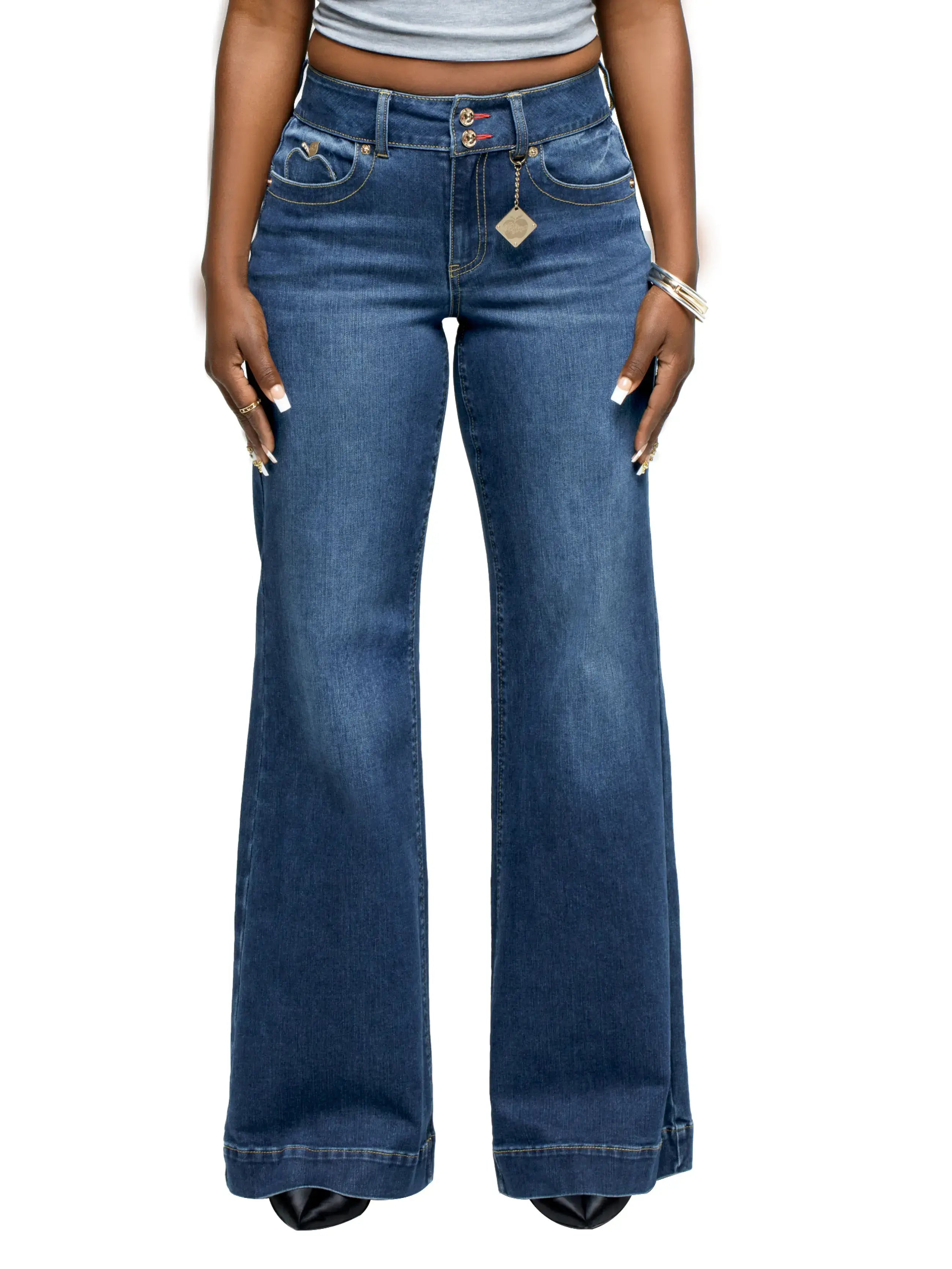 Wide Leg Jean — Savage Wash